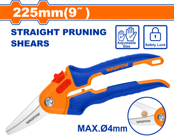 Kéo Cắt Tỉa Cành Thẳng 225mm(9