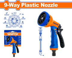 Vòi xịt nhựa 9 chế độ WADFOW WNE9E34