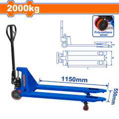Xe nâng tay thủy lực WADFOW WNH1R20
