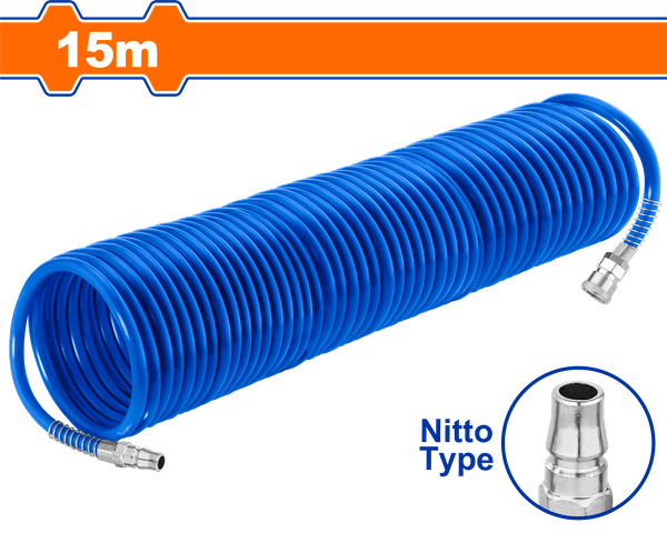 Dây hơi xoắn 15M (có đầu nối) Wadfow WQG1915-3