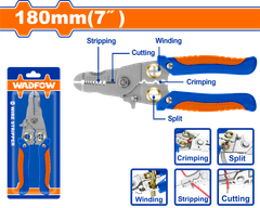 Kìm tuốt dây điện 180mm WADFOW WPL5627