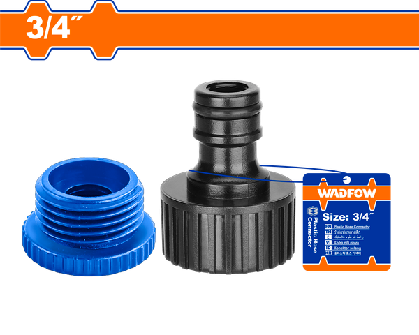 WADFOW ĐẦU NỐI ỐNG NHỰA 3/4