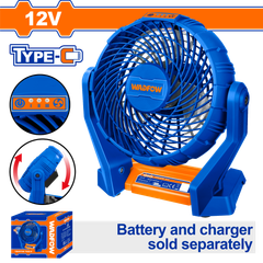 Quạt dùng pin 12V Wadfow WLF1507