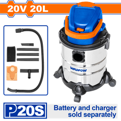 Máy hút bụi dùng pin 20V Wadfow WQV1A20 (Chưa kèm pin & sạc)