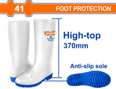 Ủng cao trắng đi mưa size 41 WADFOW WRB2L41