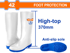 Ủng cao trắng đi mưa size 42 WADFOW WRB2L42