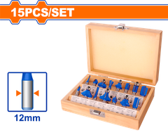 Bộ 24 Mũi Phay Gỗ 8Mm WRG6P08 WADFOW