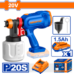 Súng phun sơn dùng pin 20V Wadfow WSU30662