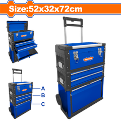 Tủ đồ nghề kiểu xe đẩy lưu động WADFOW WTB6A72 kích thước 520x320x720mm