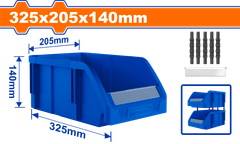 Khay Đựng Phụ Kiện 325x205x140mm WADFOW WTB0303