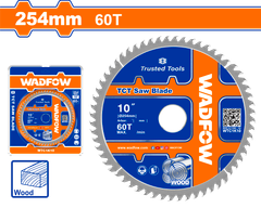 Lưỡi Cưa Gỗ TCT 254mmx60T WADFOW WTC1K10