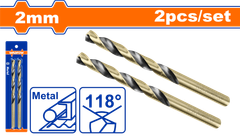 Bộ 2 mũi khoan HSS 2mm WADFOW WTD1K02
