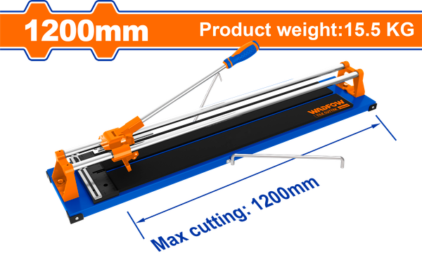 Bàn cắt gạch đẩy tay 1200mm Wadfow WTR1512