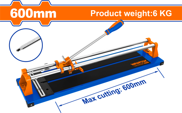 Bàn cắt gạch đẩy tay cắt bằng bút 600mm Wadfow WTR1561D