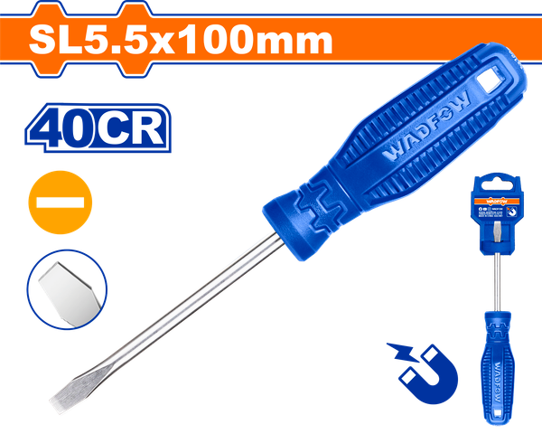 Tua Vít Dẹp Sl5.5X100Mm WSD3254 WADFOW