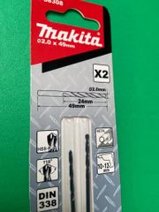 MŨI KHOAN KIM LOẠI HSS-R 2CÁI/BỘ 2MM Makita D-38308