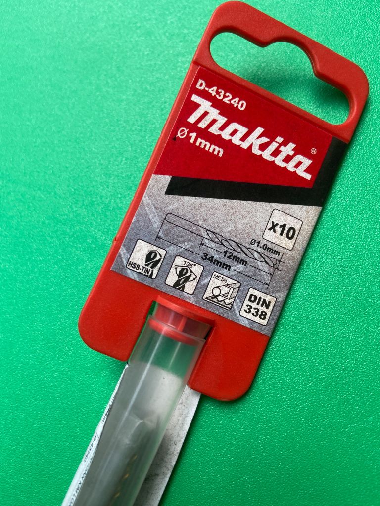 MŨI KHOAN KIM LOẠI HSS-TIN 10CÁI 1X34MM Makita D-43240