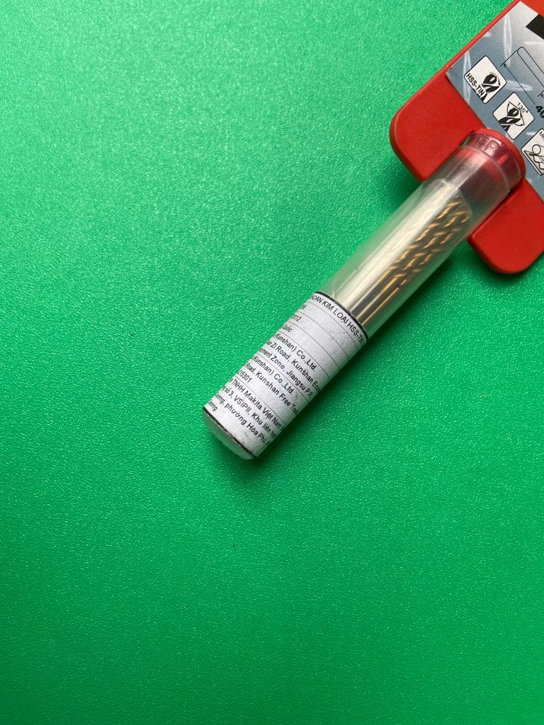 MŨI KHOAN KIM LOẠI HSS-TIN 10CÁI 1.5X40MM Makita D-43256