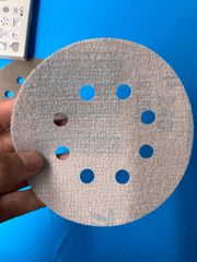 GIẤY CHÀ NHÁM(8 LỖ/CỠ HẠT 240/125MM)(10CÁI) Makita D-65888