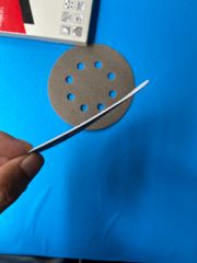 GIẤY CHÀ NHÁM(8 LỖ/CỠ HẠT 240/125MM)(10CÁI) Makita D-65888