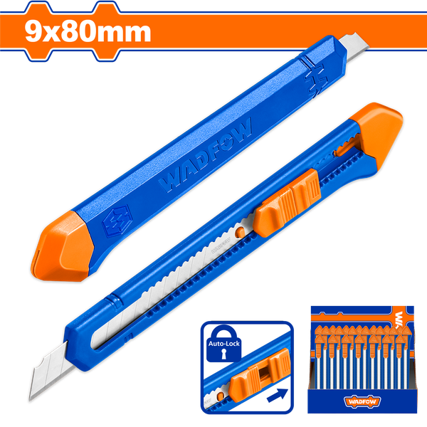 Dao rọc giấy 9x80mm Wadfow WSK2902