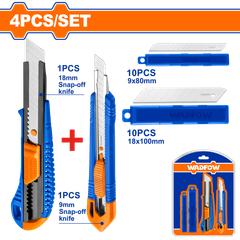 Bộ 4 Món Dao & Lưỡi Gọc Giấy WSK2204 WADFOW