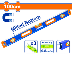 Thước Thủy Nam Châm Mạnh 100cm WADFOW WSL3G100
