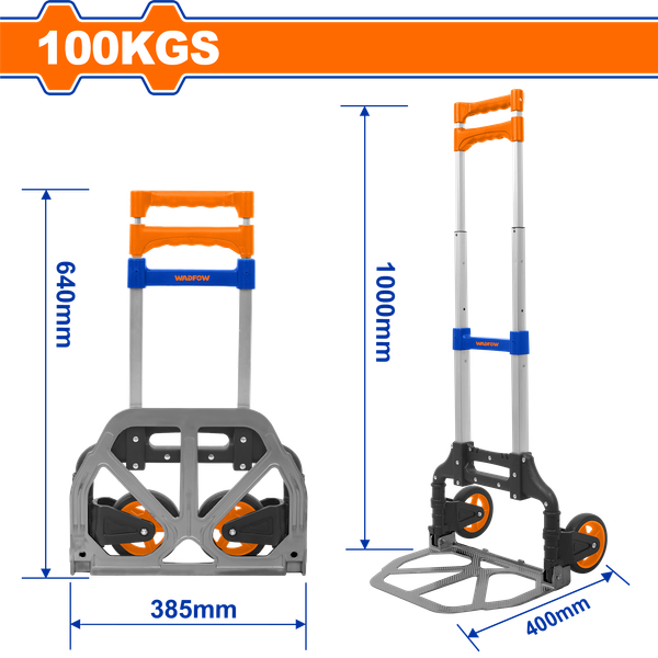 Xe Đẩy Tay Có Thể Gập Lại 100kg WADFOW WWB8A10