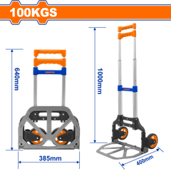 Xe Đẩy Tay Có Thể Gập Lại 100kg WADFOW WWB8A10