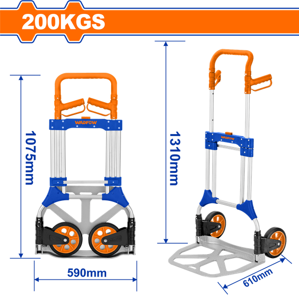 Xe Đẩy Tay Có Thể Gập Lại 200kg WADFOW WWB9A20