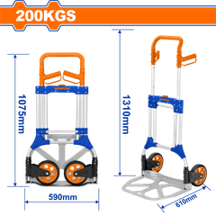 Xe Đẩy Tay Có Thể Gập Lại 200kg WADFOW WWB9A20