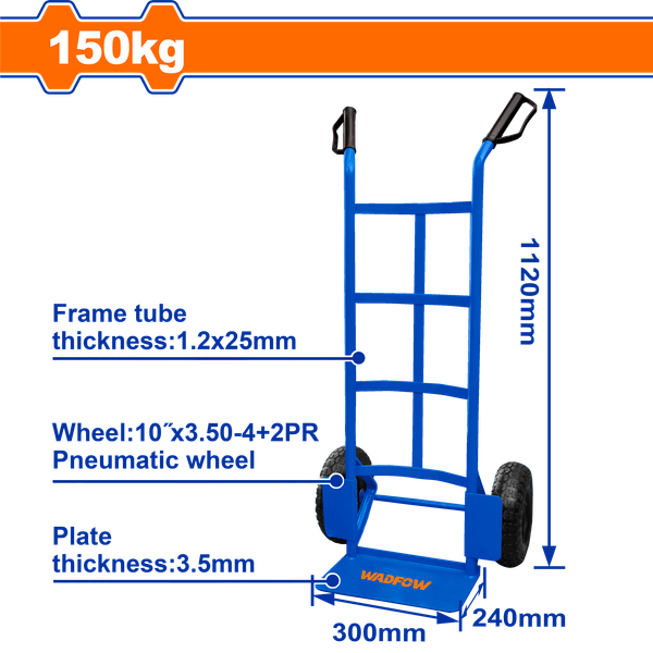Xe Đẩy Tay 150kg WADFOW WWB2121