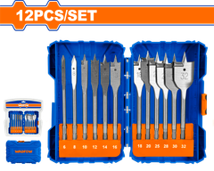 Bộ 12 Mũi Khoan Gỗ Đuôi Dẹp WADFOW WWF6512