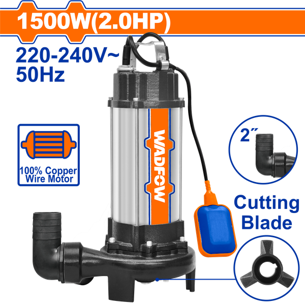 Máy Bơm Chìm Nước Thải 1500W(2.0HP) WADFOW WWPWA05