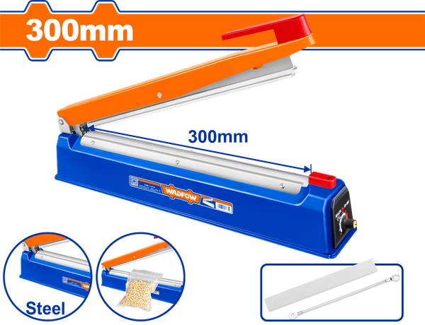 Máy Hàn Miệng Túi 300mm (vỏ Sắt) WADFOW WXY1003
