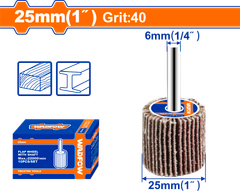 Nhám Xếp Trụ 25x6mm 40# WADFOW WYW2501