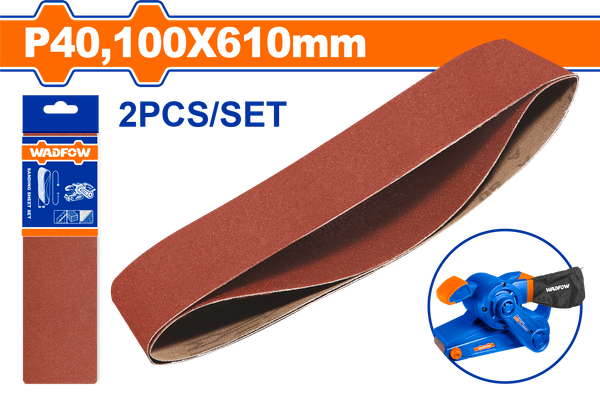 Giấy Nhám Vòng 100x610mm P40 WADFOW WZA2E40