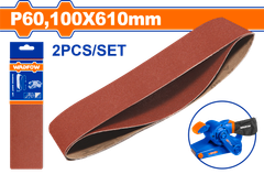 Giấy Nhám Vòng 100x610mm P60 WADFOW WZA2E60