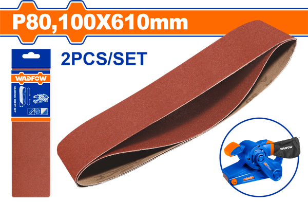 Giấy Nhám Vòng 100x610mm P80 WADFOW WZA3E80