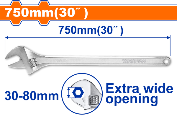 Mỏ Lê Điều Chỉnh Cực Lớn 750mm(30