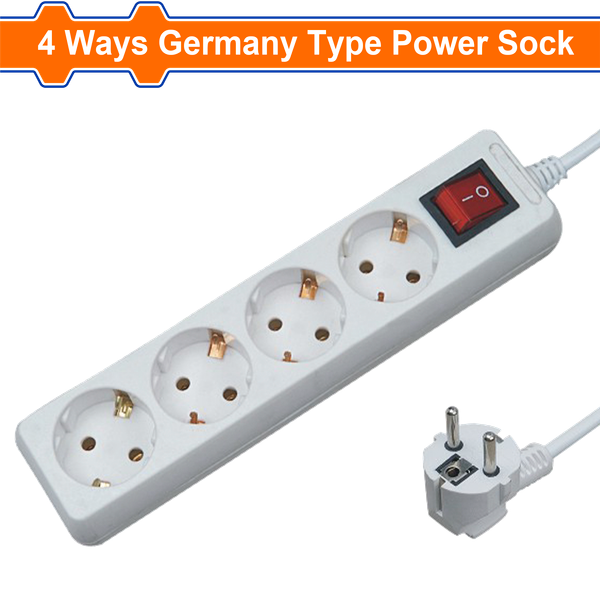 Ổ Cắm Điện 4 Cổng WADFOW WEJ7304