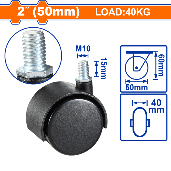 Bánh Xe Đẩy Cố Định 2