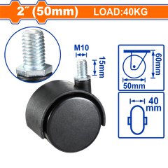 Bánh Xe Đẩy Cố Định 2