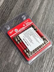 Đầu vặn vít ngắn (PH2-65mm) (bộ 10 mũi) MILWAUKEE 48-32-4361D