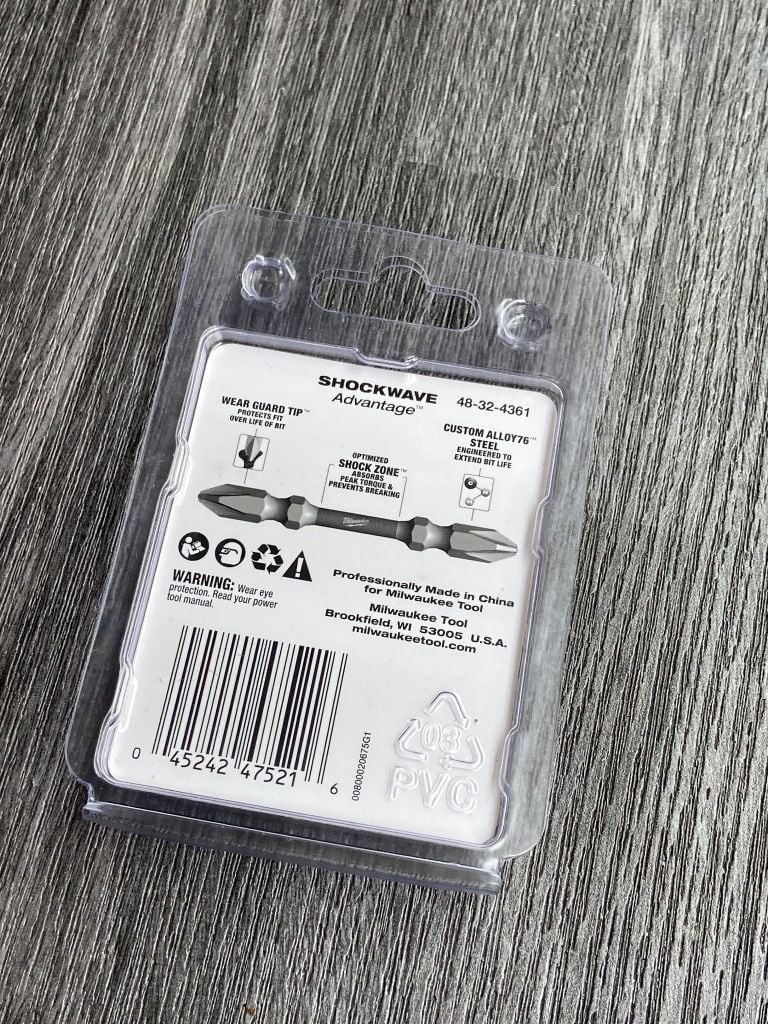 Đầu vặn vít ngắn (PH2-65mm) (bộ 10 mũi) MILWAUKEE 48-32-4361D