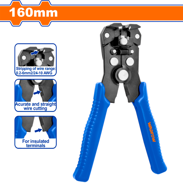 Dụng cụ tuốt dây tự động WADFOW WBQ3606