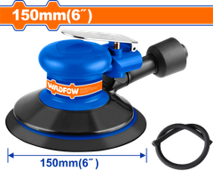 Máy chà nhám tròn dùng khí 150mm (không gồm đầu cắm nhanh) Wadfow WAT2505