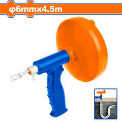 Dụng cụ thông tắc đường ống 6mmx4.5M Wadfow WDD3345