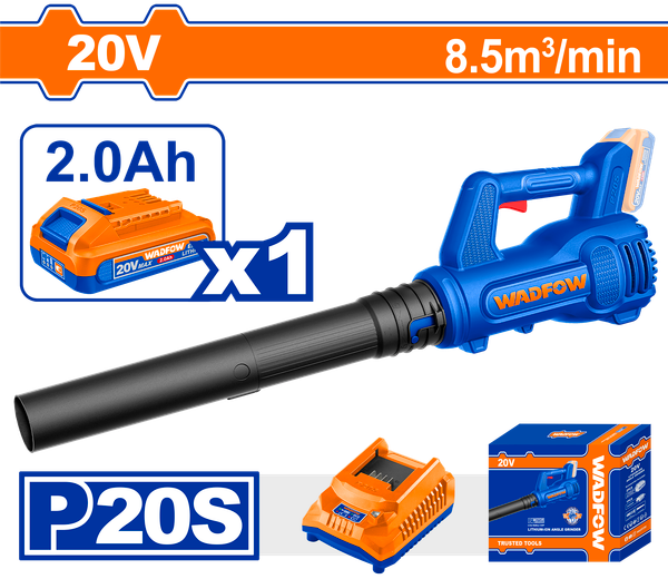 Máy thổi bụi dùng pin 20V Wadfow WBLP521 (Kèm 1 Pin 2.0Ah & Sạc)