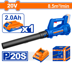 Máy thổi bụi dùng pin 20V Wadfow WBLP521 (Kèm 1 Pin 2.0Ah & Sạc)